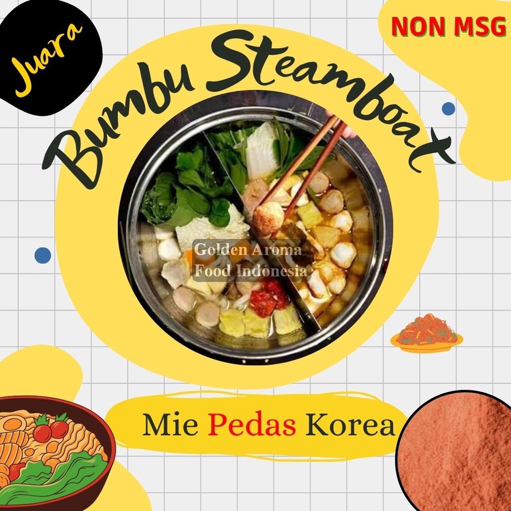 Jual Bumbu Bubuk Suki Instan Mie Pedas Korea Non Msg 1 Kg Steamboat