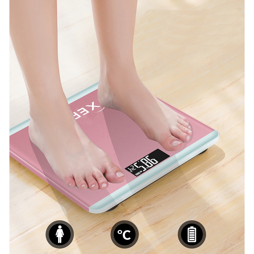 FYGALERY HL0120 Timbangan Badan Kaca Digital 180kg Xeron Digital Scale Beban Load Timbangan Termurah