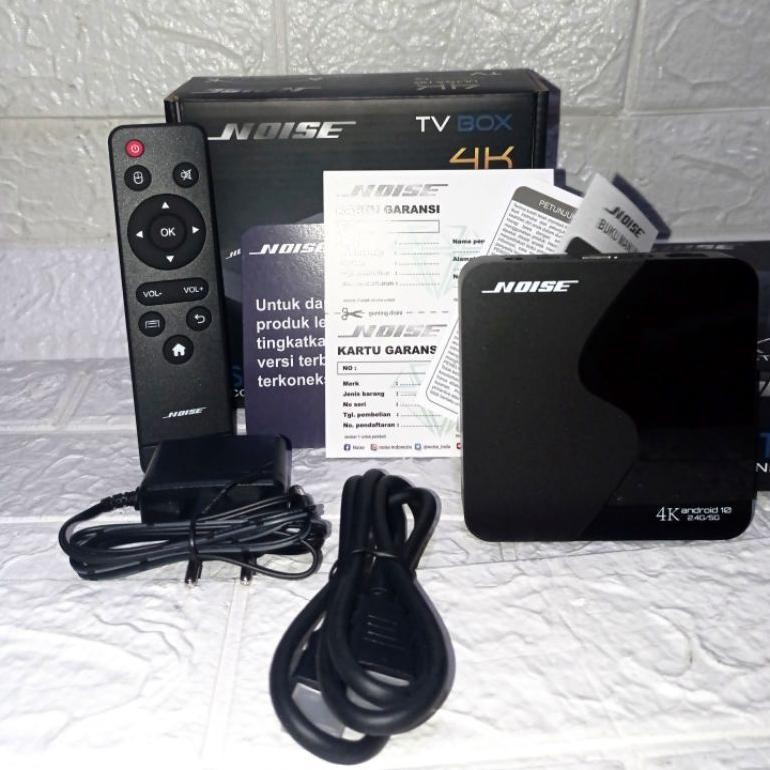 TV BOX NOISE 4K STARLINK WIFI 2,4G 2/16GB ANDROID TV BERGARANSI