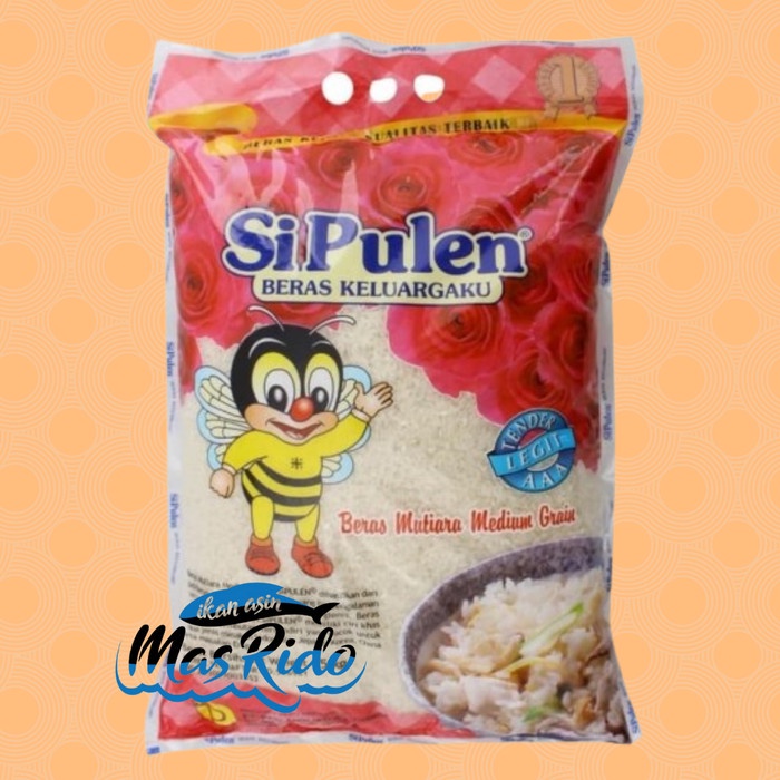 

Beras Si pulen 5kg Mutiara Medium Grain