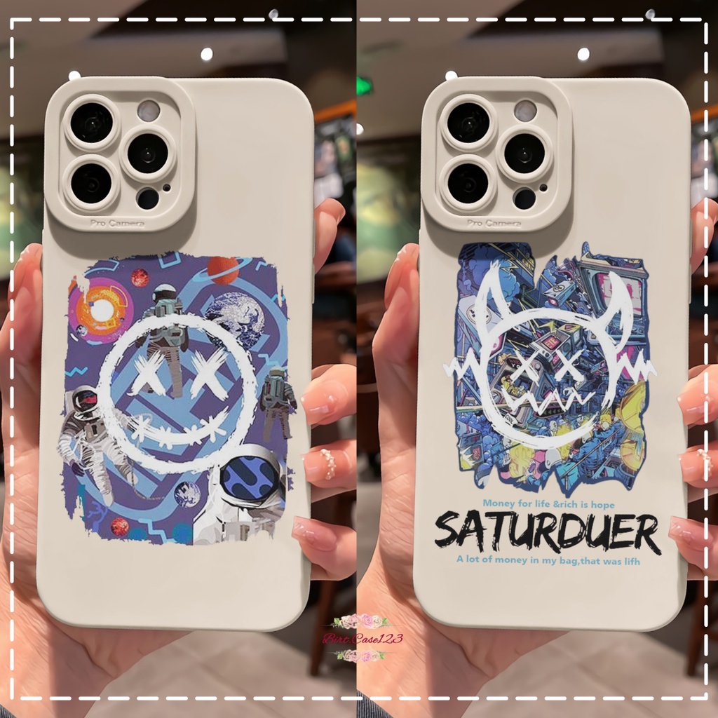 CUSTOM CASE SOFTCASE SILIKON PROCAMERA SATURDUER CUSTOM VIVO Y12 Y16 Y12S Y20 Y21S Y91 Y91C V25 V25E Y22 Y35 BC7198