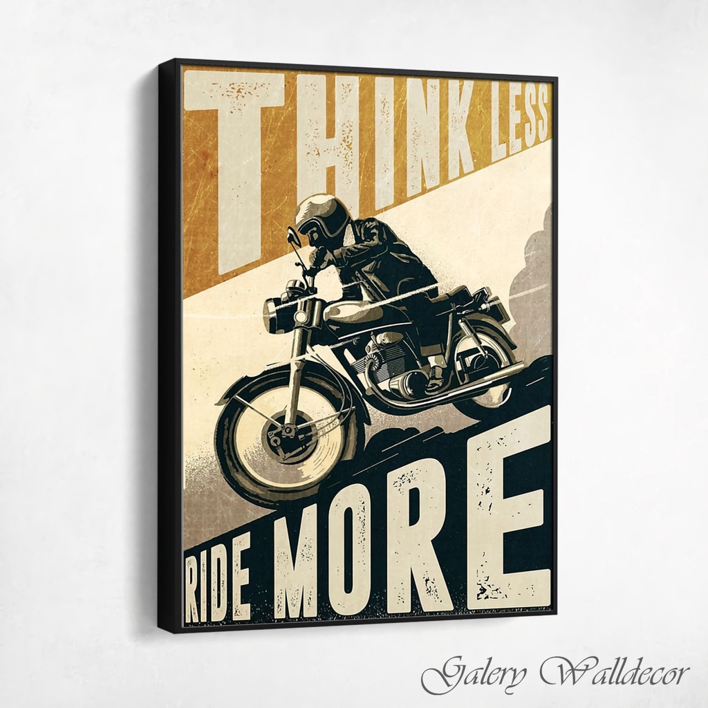 Poster Dinding Poster Motor Vintage