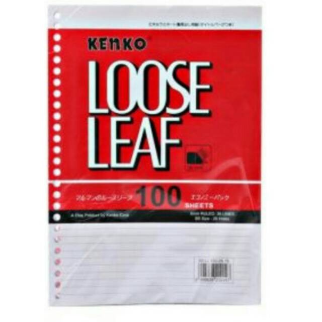 

Kenko Loose Leaf B5 (100 lmbr)