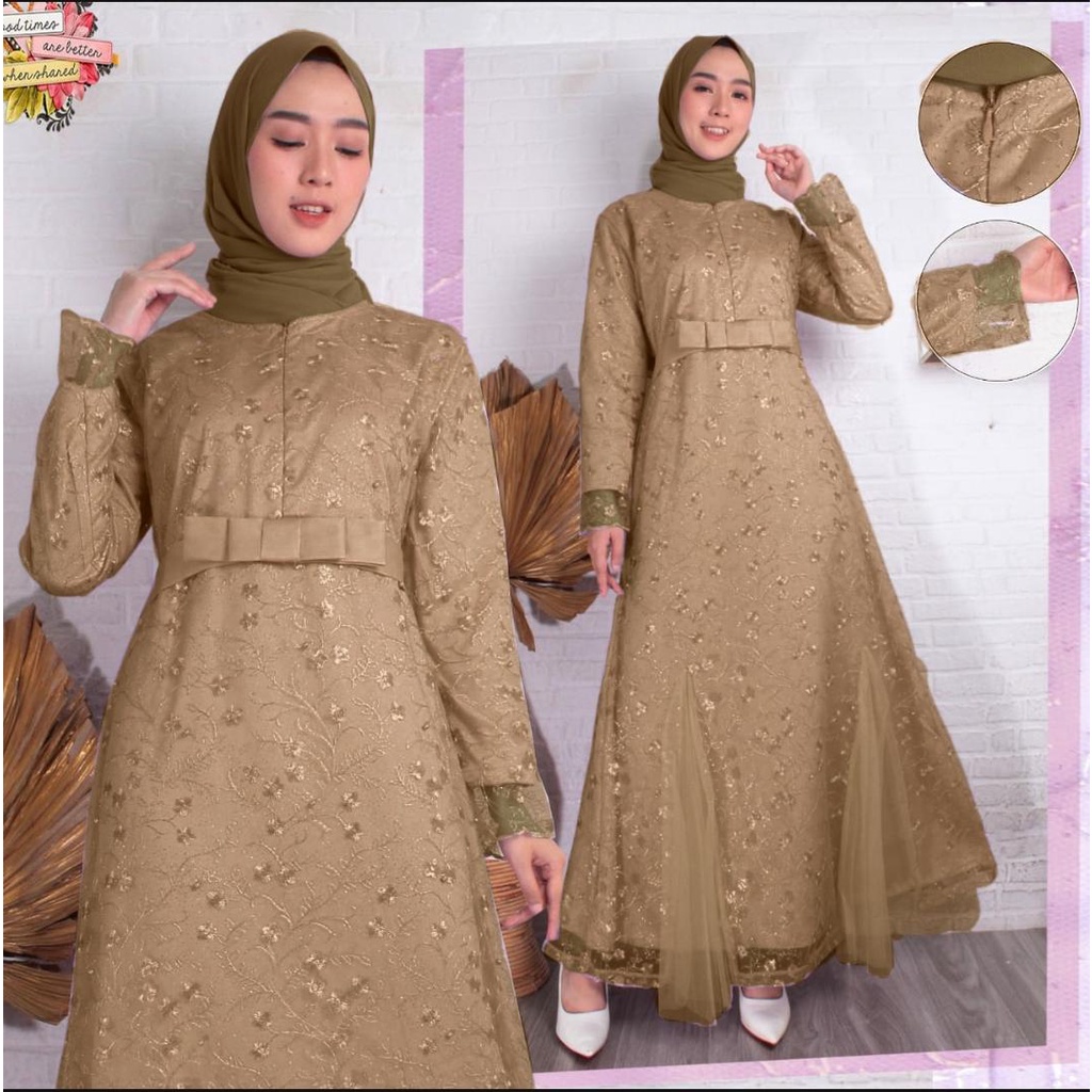 GAMIS LEBARAN / DRESS LEBARAN / MAXI DRESS / MAXI ANGEL