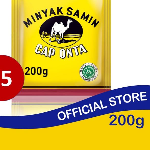 

✳ Minyak Samin Cap Onta 5 x 200 gr ✭