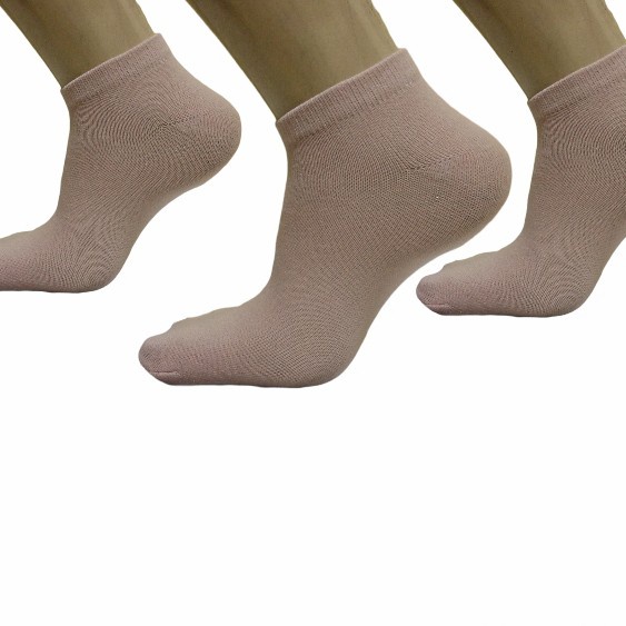 KAOS KAKI PENDEK SEMATA KAKI BAHAN NILON WARNA COKLAT KULIT UKURAN WANITA REMAJA DEWASA TERBARU