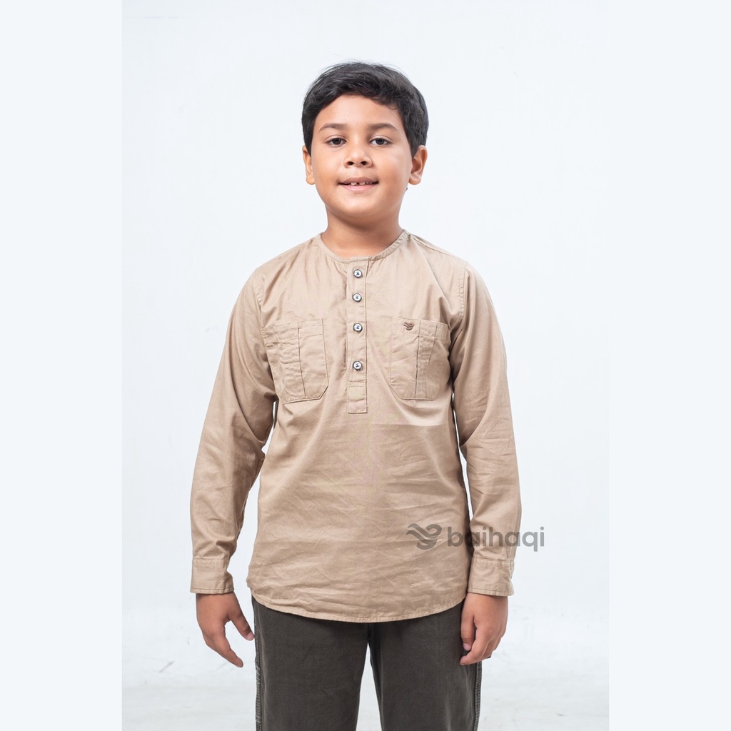 Baihaqi Koku Couple Sofian Cream Lengan Panjang BCD4E