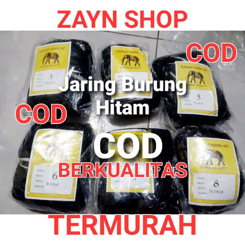 Jaring Burung Hitam Berkualitas Jaring Pukat Jaring emprit