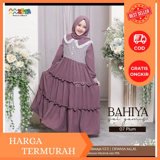 Promo Haura Dress Kids Bahan Crinkle Airflow Mix Renda Gamis Anak Perempuan 2023 Gamis Anak Umur 3 S