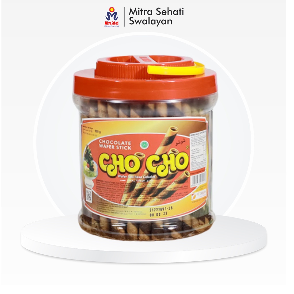 

CHO CHO WAFER STICK 500gr COKLAT - Mitra Sehati Swalayan