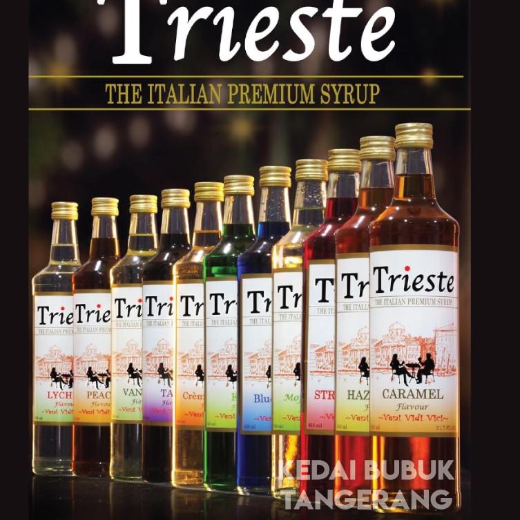 

✪ Trieste Sirup Syrup Premium Made in Italy 650ml ♠