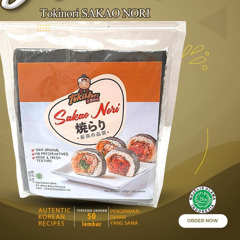 

❆ Sakao Nori 50 Lembar Untuk Kimbab Sushi ✷