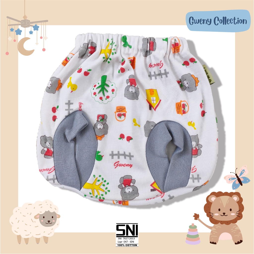 Celana Kacamata Bayi / Celana Kacamata Anak Motif Homey Bear Gweny