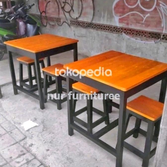 Meja Cafe Kursi Cafe/Meja Cafe Kayu Jati Belanda/Meja Serbaguna,A Stordiyaput