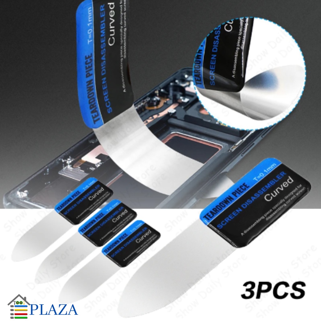 PISAU CUTTER CONGKEL SPUDGER SUPER TIPIS 0.1MM FLEXIBLE LENTUR BAHAN LOGAM PEMBUKA LCD
