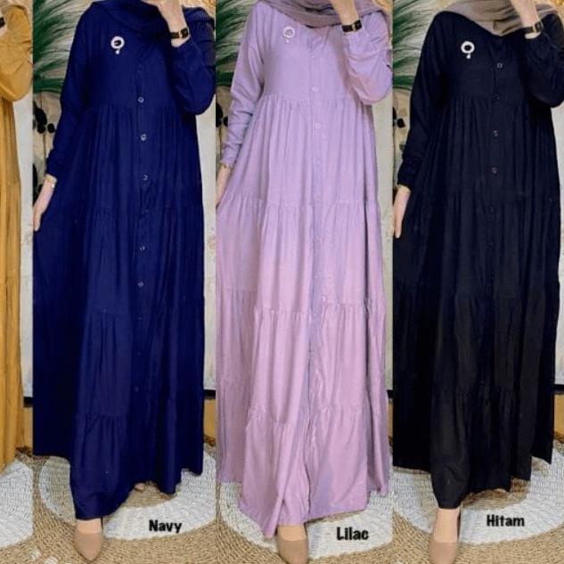 ❅ (BISA )TERBARU GAMIS RAYON POLOS GAMIS RAYON PREMIUM TEBAL DAN ADEM ☻