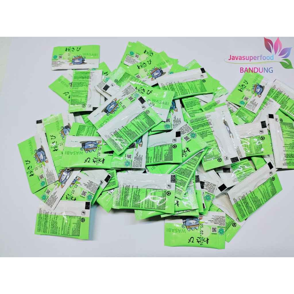 WASABI SACHET 2.5g HALAL ( ISI 100 PCS )