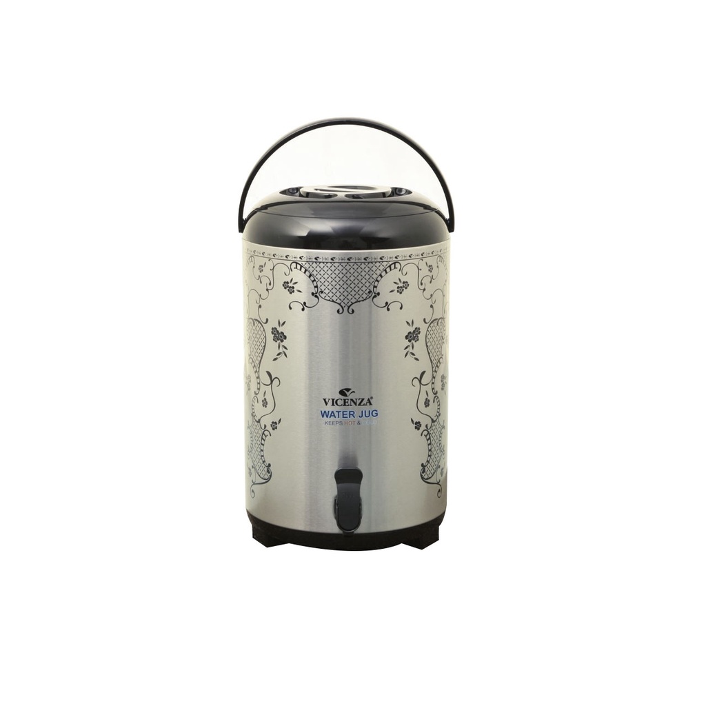 VICENZA Water Jug 13.8L VM1400WJ CAMELIA, wadah saji air hangat dingin (jaga suhu) tempat penyimpana