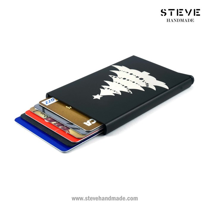 

Card Holder Slim Style A (Custom Laser Logo & Huruf) Star Seller