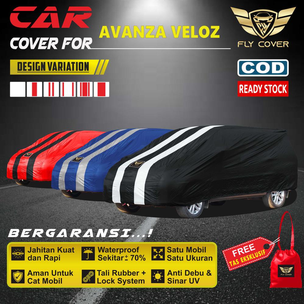 Sarung Mobil Toyota AVANZA VELOZ  2011 2012 2013 2014 2015 2016 2017 2018 2019 Cover Mobil Avansa Tu