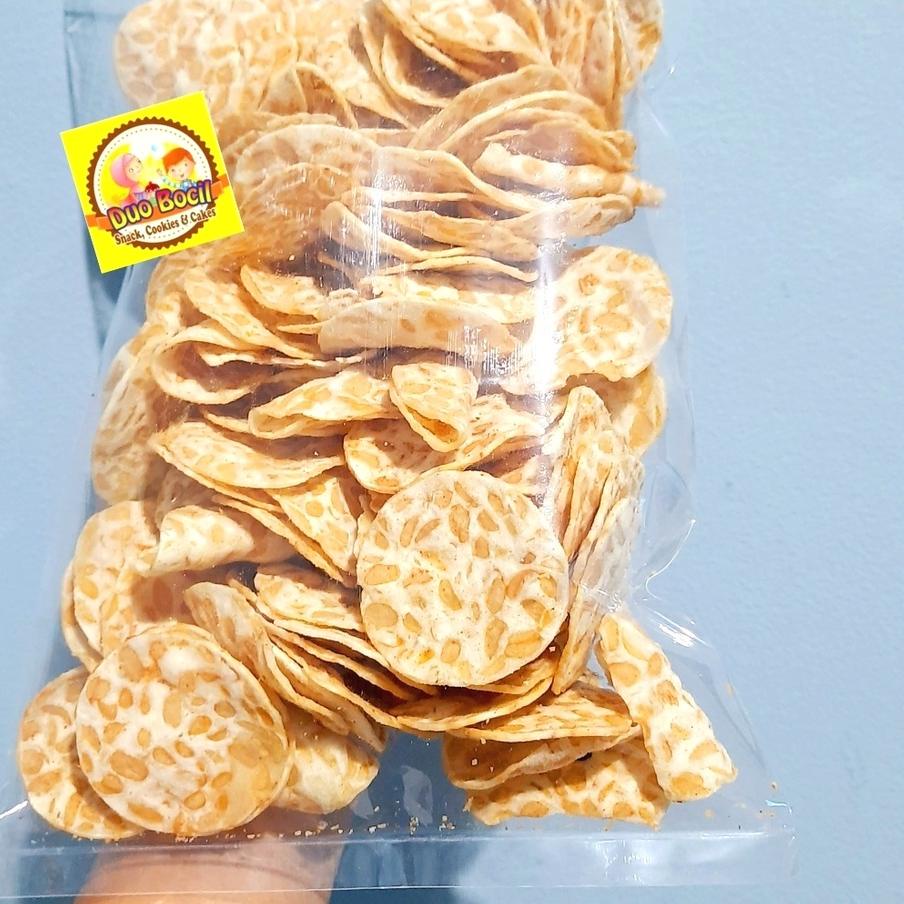 

✮ Keripik Tempe Oven Mini Spesial 1 Kg - Duo Bocil Snack ➱