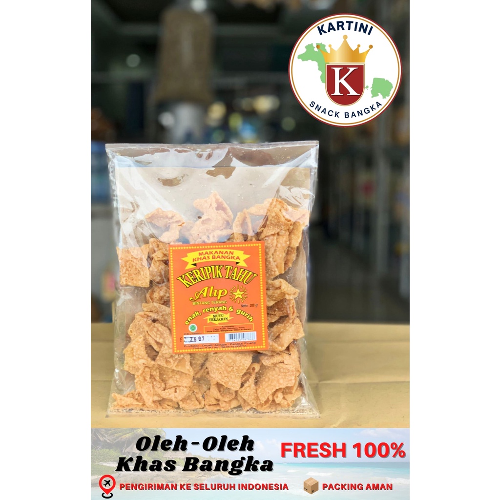 

Keripik Tahu / Mafa Alip 200gr Khas Bangka