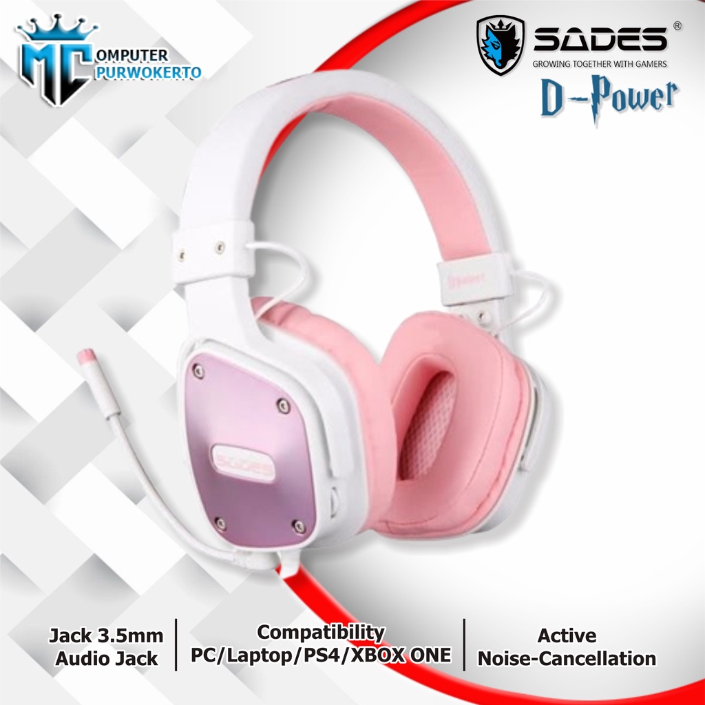 Headset Gaming Sades SA 722 / Sades Dpower / Sades 722