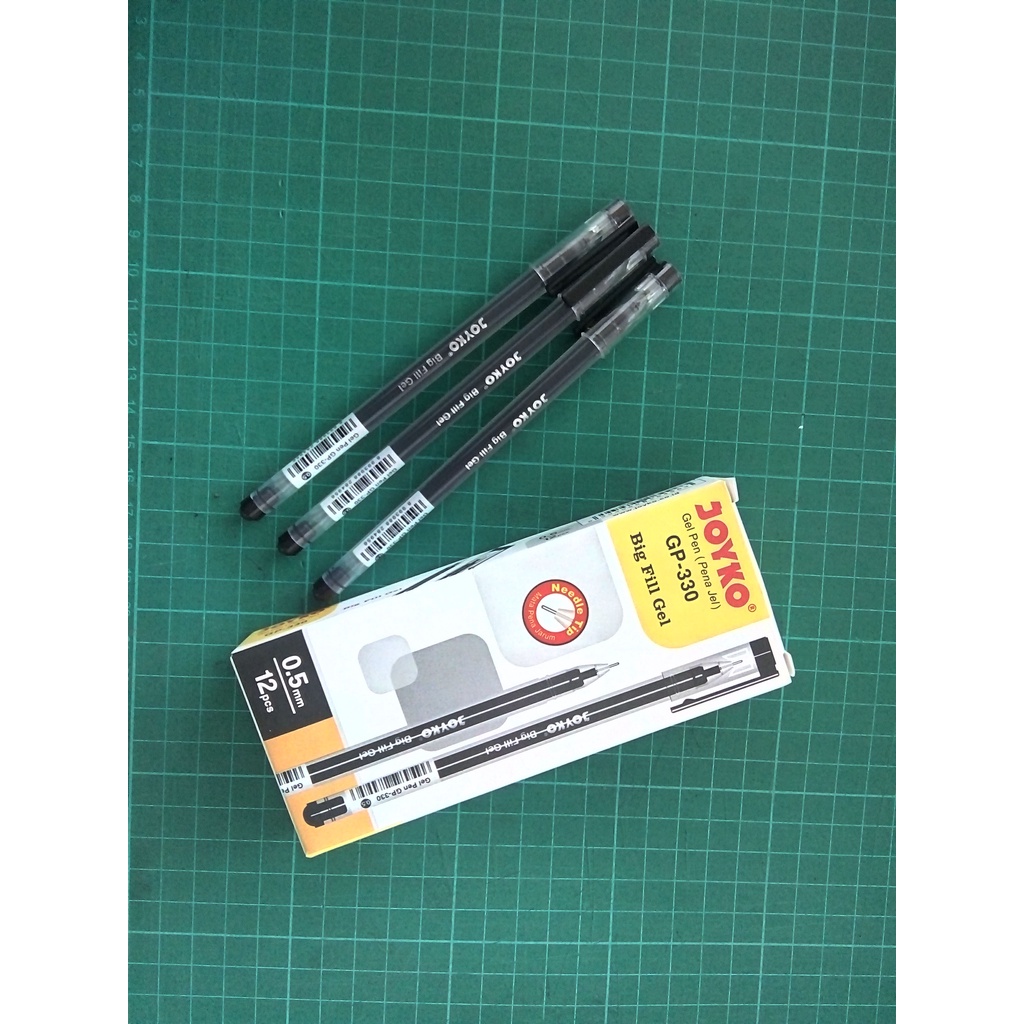 

Pulpen Joyko GP-330 Bolpen Gel Big Fill Gel 0.5mm Satuan