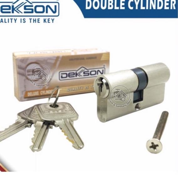 ℗ Cylinder Dekkson 60 mm/ Cylinder Dekson Knop Putar/ silinder solid kunci pintu solid silinder soli