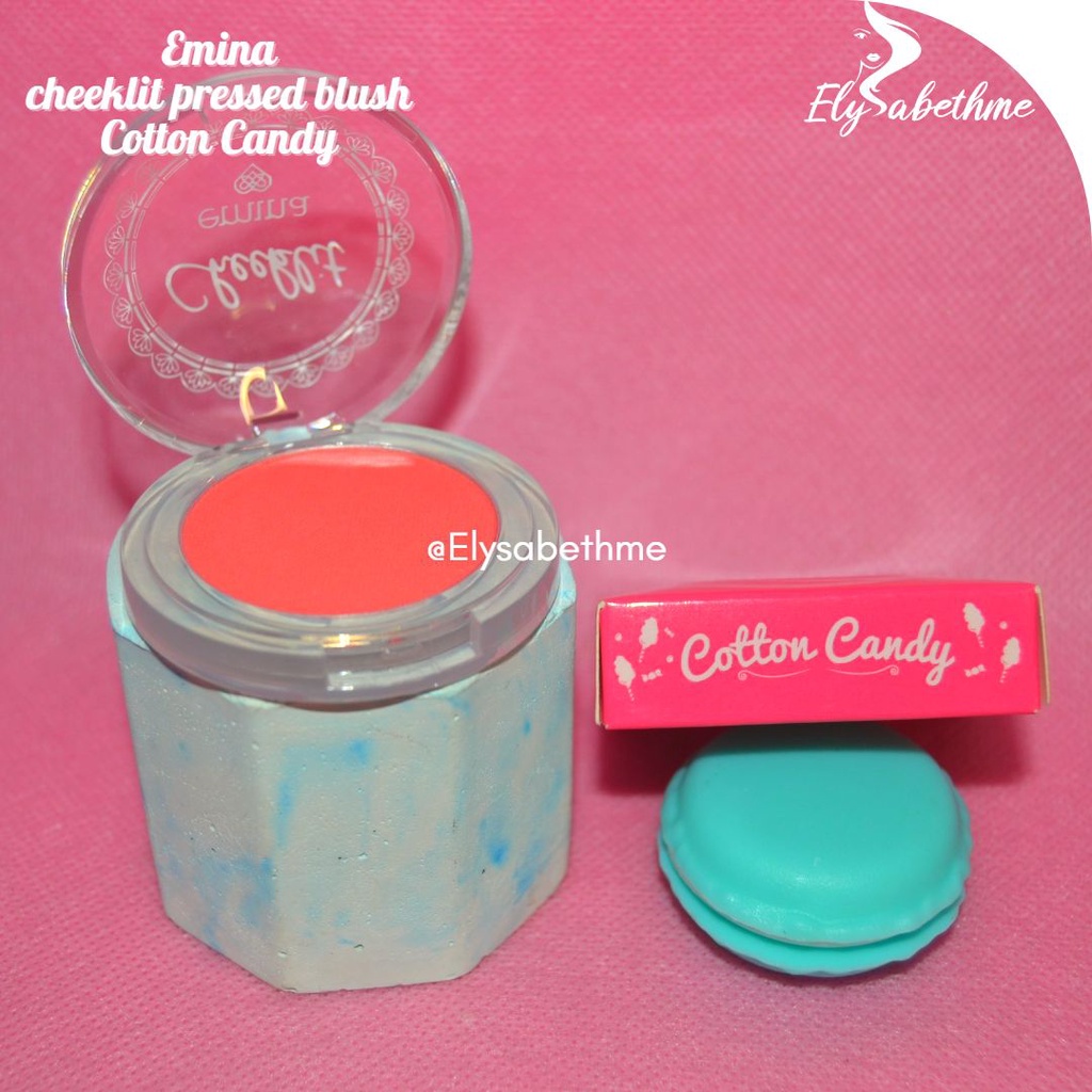 ✿ELYSABETHME✿ ˜”*°• emina •°*”˜. Emina cheek lit pressed blush on padat perona pipi hasil alami natural makeup cocok untuk remaja dan dewasa