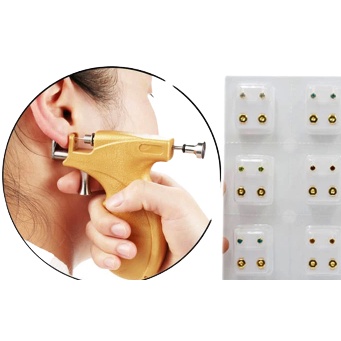 Alat Tindik Telinga Bayi/Dewasa/Ear Piercing Laicatech Giwang Emas