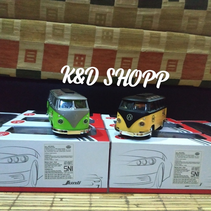 DIECAST VW COMBI-VW KOMBI-DIECAST MOBIL VW-VINTAGE CAR TERLARIS