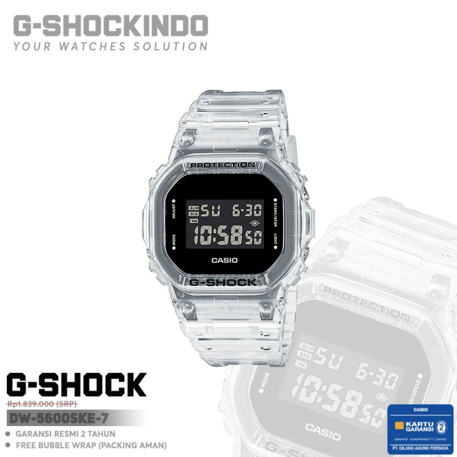 Casio G-Shock DW-5600SKE-7 / DW-5600SKE-7DR Original