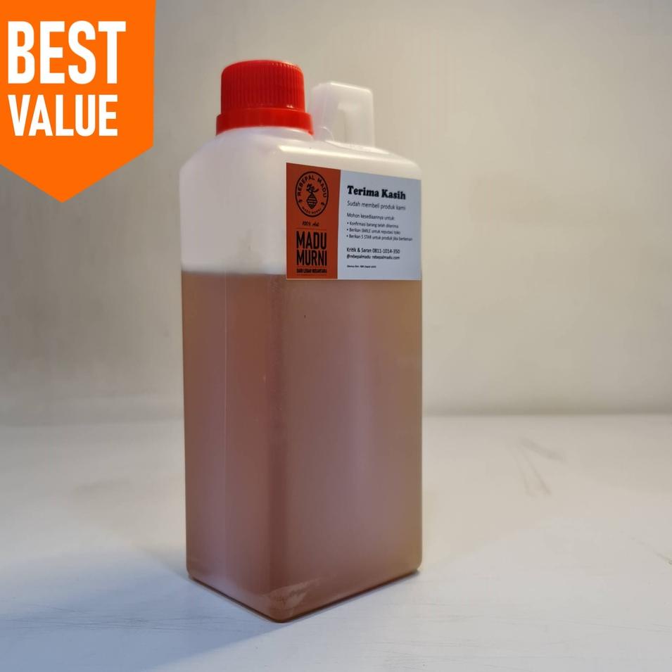 

♂ Murni Asli 100% Pure Indonesian Raw Honey Super - 1kg ➻