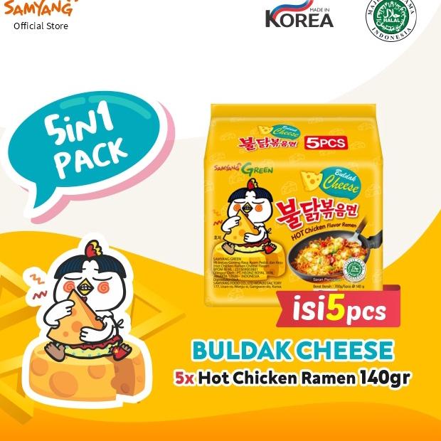 

➸ 5 in 1 - Samyang Cheese ☇