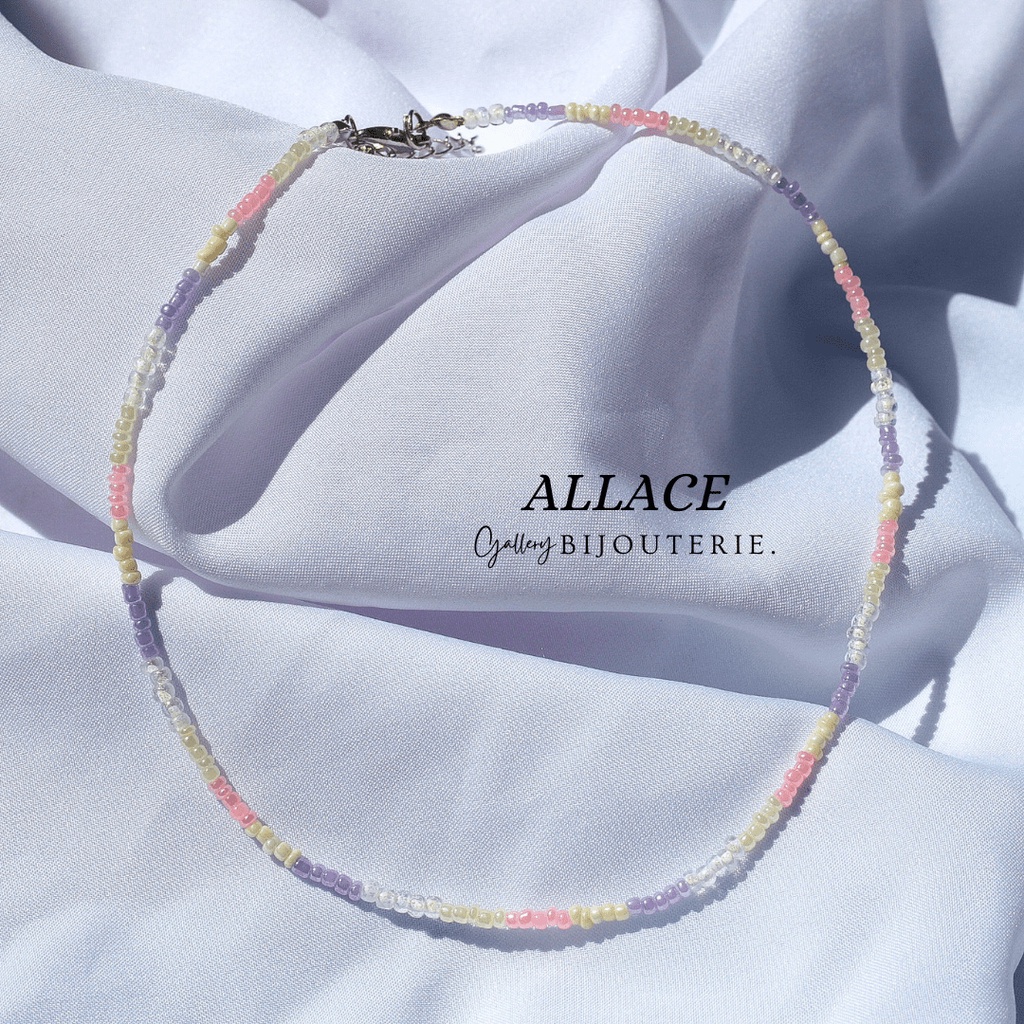 Gallerybijouterie - ALLACE necklace | beads necklace | kalung manik-manik | kalung korea