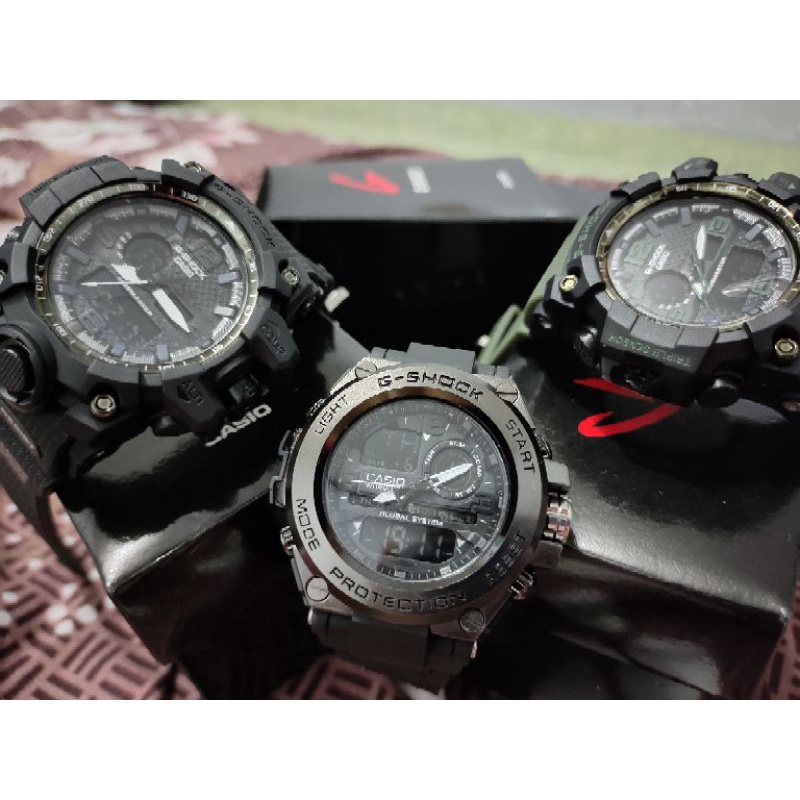 G-shock Water Resist FREE baterai cadangan