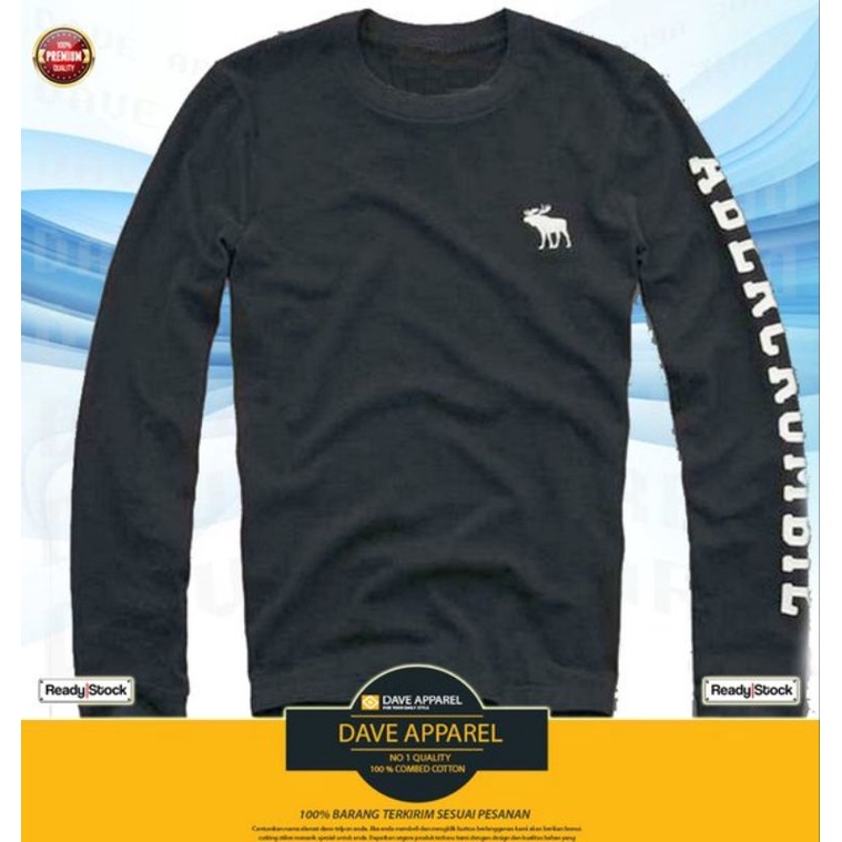longsleeve / Kaos lengan panjang Abercrombie