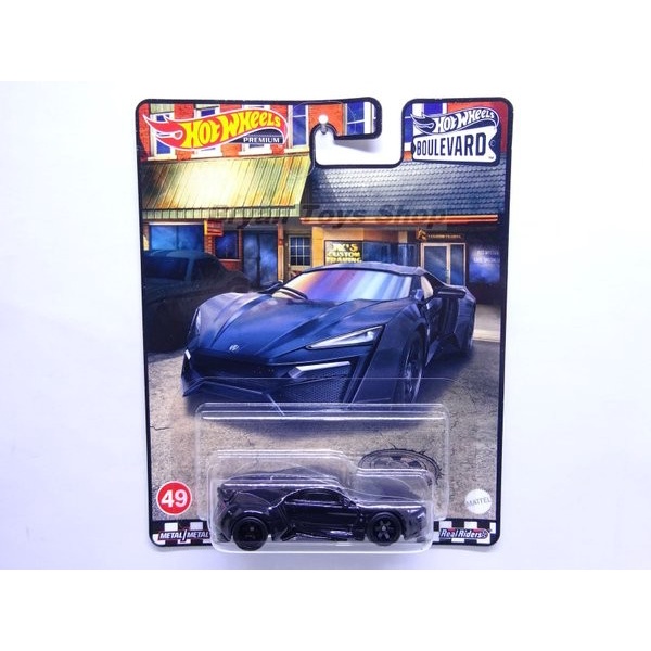 HOT WHEELS BOULEVARD LYKAN HYPERSPORT HITAM TERMURAH