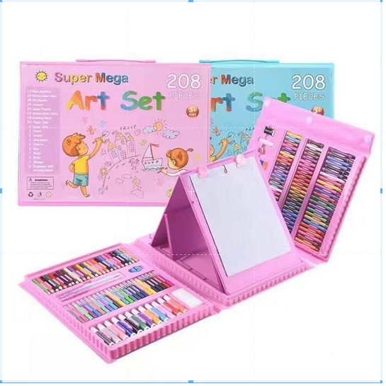 

Crayon Set / Set Melukis 208pcs/ Krayon Mewarnai