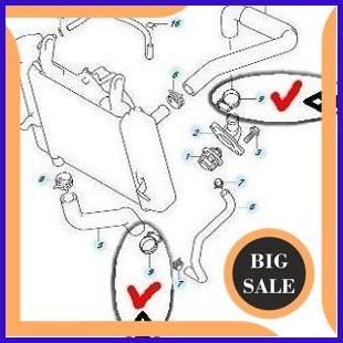 tools Klem Selang Radiator-Clamp Suzuki Satria FU Injeksi Original SGP 140ZZ3