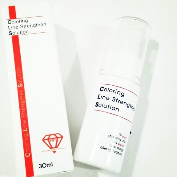 ✽ Coloring Line Strengthen Solution (CLS) Sulam Alis/Bibir PENGUAT SULAM ALIS DAN BIBIR ✸