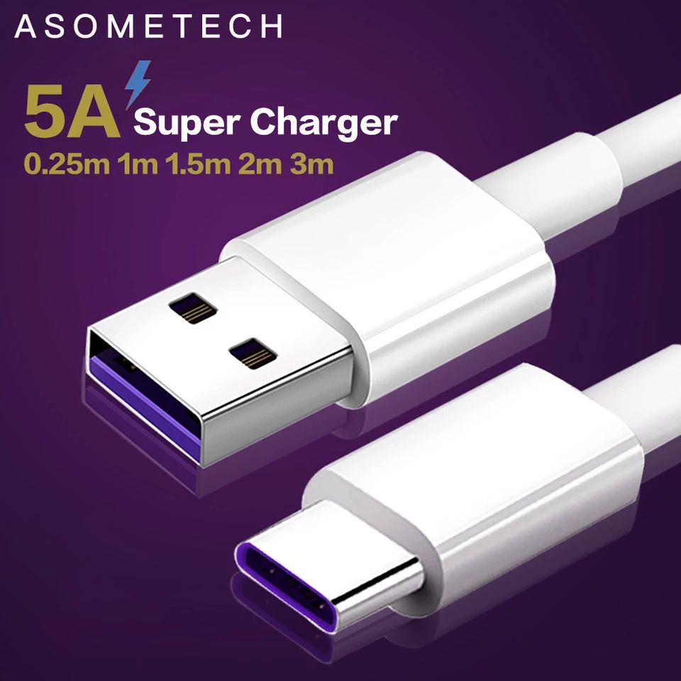 Kabel Data Fast Charging 5A MICRO USB Dan TYPE C Original