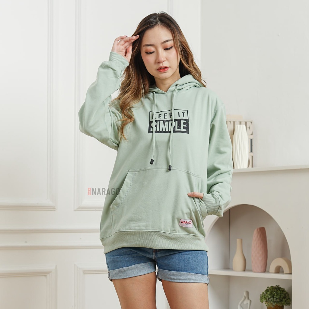 Nara.Grosir - Hoodie Jumper Simple l Sweater Hodie Unisex