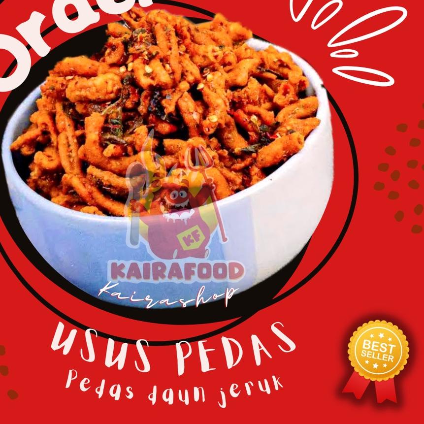 

✴ 1 BAL (ISI 2 KG) USUS CRISPY PEDES DAUN JERUK | ORIGINAL DAUN JERUK ❆