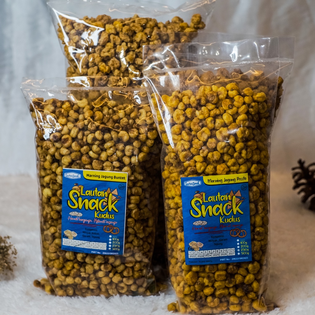 

Marning Jagung Asin, Pedas Manis 250g - 500g