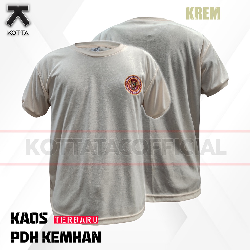 KAOS KEMHAN -  KAOS PDH KEMHAN - KAOS KEMENTRIAN PERTAHANAN - KAOS DALAMAN KEMHAN - KAOS BELA NEGARA