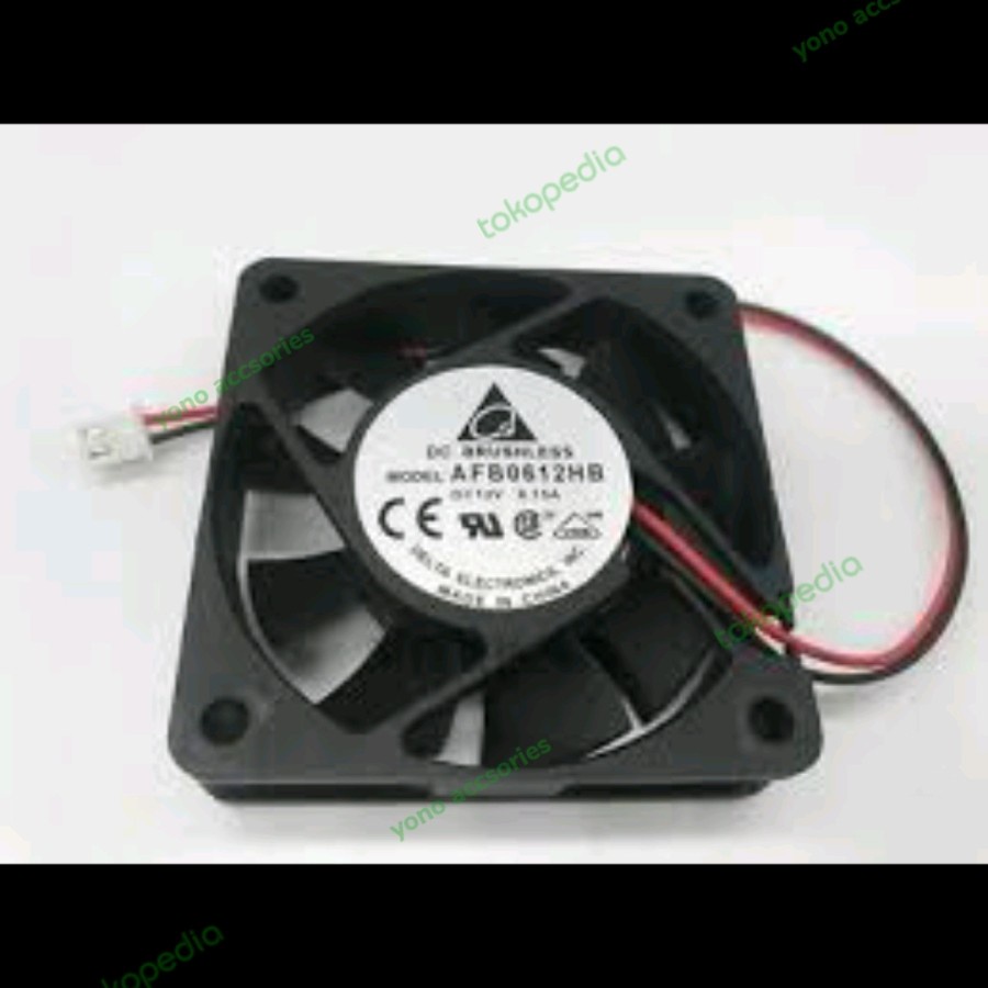 FAN 6CM DELTA AFB0612HB DC.12V 0.15A BRUSHLESS 2PIN ORI