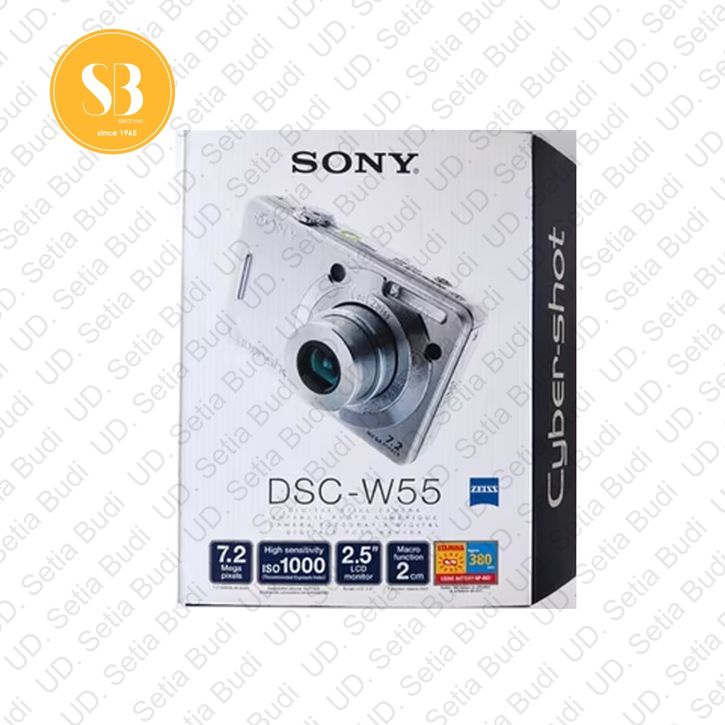 Kamera Digital Sony Cybershot DSC-W55 Baru