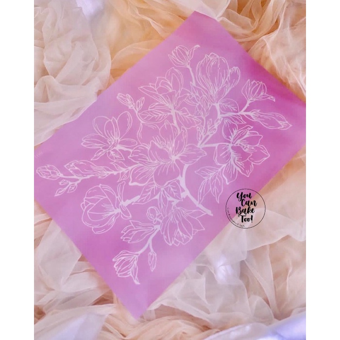 

Terlaris Branch Of Flower Stencil